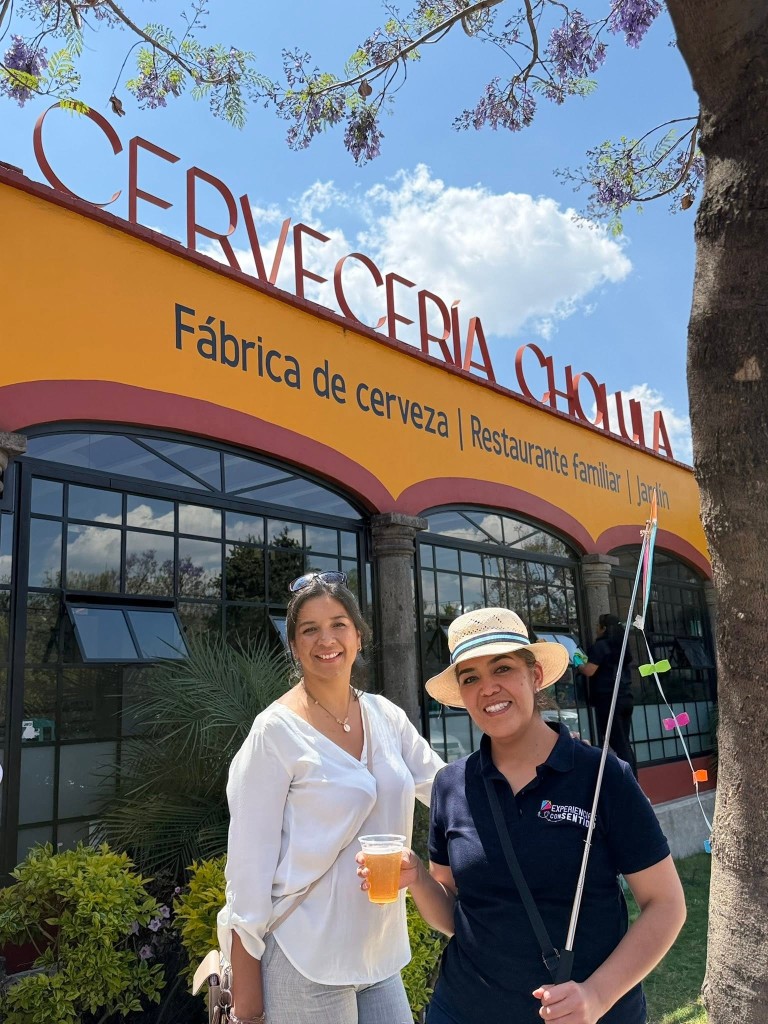 Tour cervecero en Cervecería Cholula, fábrica de cerveza y restaurante familiar